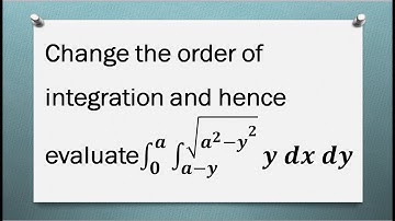 MA25C01-Applied Calculus | MA3151 | Double Integration | Change the order of integration in Tamil