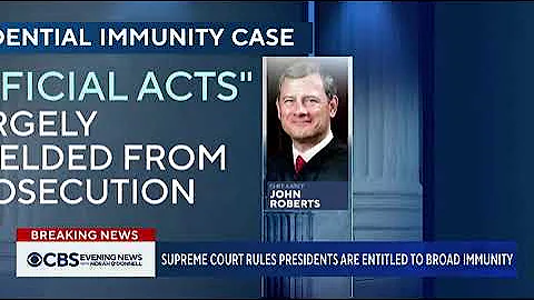 Supreme Court rules Trump has Immunity for official acts