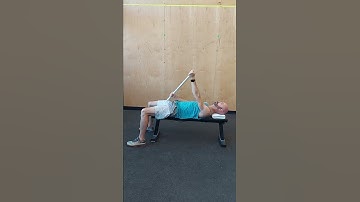 Supine AAROM Shoulder Flexion with Dowel (up to 90°)
