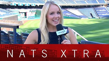 Alex Chappell hears from Victor Robles after amazing catch