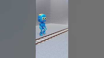 Robot vs Railway: The Ultimate Comedy Showdown!