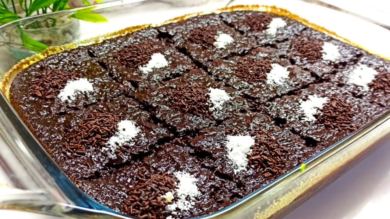 بكاس سميد وجدي بسبوسة بصوص شكولا رائعة احسن من الكيك