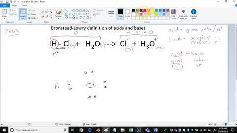 ionization of HCl - why it happens