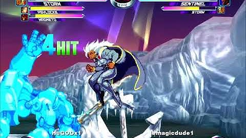 MvC2: Storm Mixup into Infinite on Sentinel by HuGod
