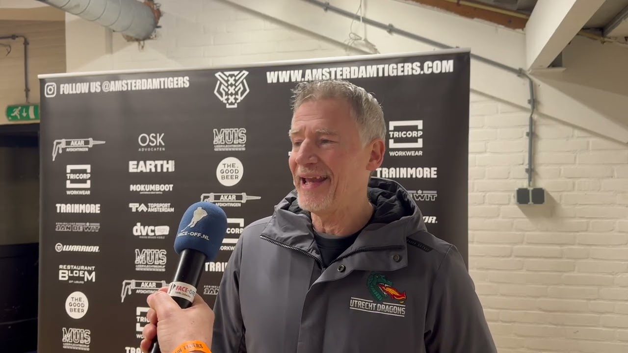 INTERVIEW: Tonny Collard UTR post game Amsterdam - Utrecht 3-5 play-offs semifinal game one ere