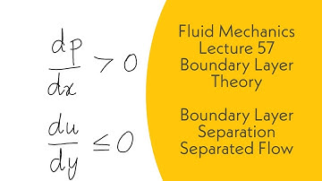Fluid Mechanics | L57 | Boundary Layer Theory | Boundary Separation | GATE, ESE