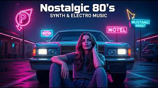 Neon Dreams 🌌 Floating Through VHS Skies | Nostalgic Synthwave Sleep Music