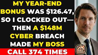 Full My Year-End Bonus Was $126.47,So I Clocked Out—Then a $148M Cyber Breach Made My Boss Call 374 Times Update