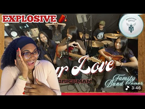 Your Love by Jim Brickman | Missioned Souls - family band studio cover | Reaction