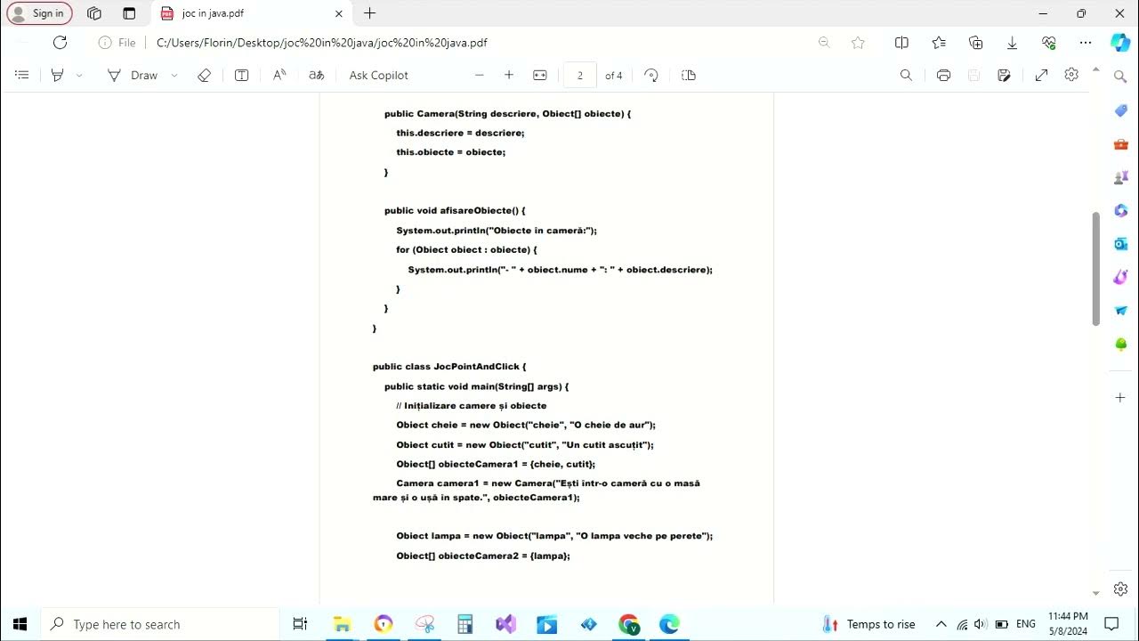 Joc in java - YouTube