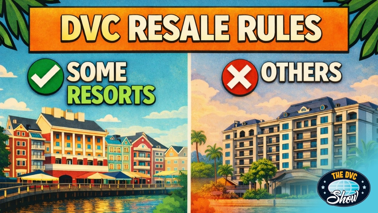 DVC Resale Restrictions Explained: What You Can and Cannot Book