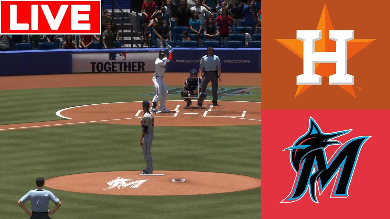 🔴LIVE 🔴Miami Marlins vs Houston Astros / 05/03/26 Spring training /MLB THE SHOW 26