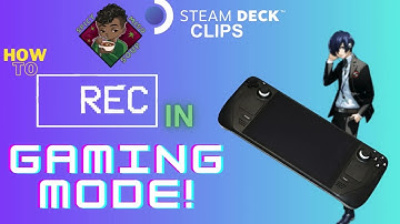 How To RECORD YOUR GAMEPLAY IN GAMING MODE On Steam Deck With OBS!! ********READ DESCRIPTION!!!