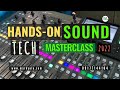 Sound tech masterclass 2022  handson training  philippines  mark yulo  audio engineering