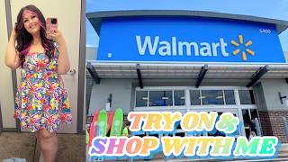 SO MUCH CUTE NEW STUFF AT WALMART! IN STORE TRY ON & SHOP WITH ME FASHION + MAKEUP