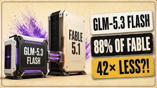 GLM-5.3 Flash vs Fable 5.1: 42× Cheaper