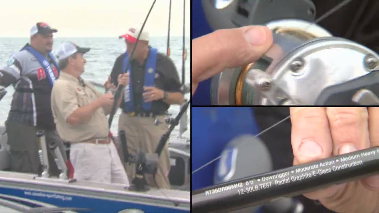 Downrigging for Salmon and Trout Lake Ontario Csf 24 20 01 YouTube