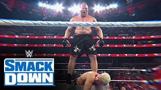Brock Lesnar’s brutal attack on Cody Rhodes: SmackDown, April 7, 2023
