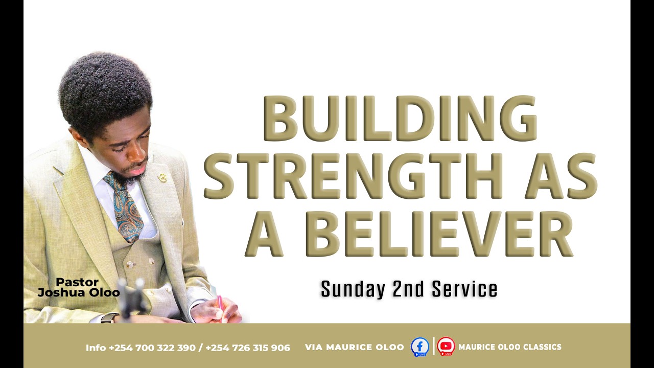 BUILDING STRENGTH AS A BELIEVER