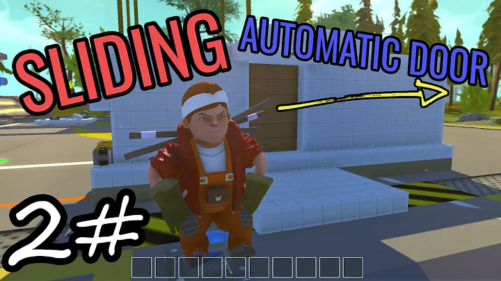 Scrap Mechanic Tutorial -  Automatic Sliding Door!