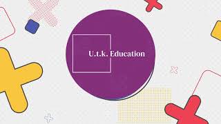 U.T.K. EDUCATION CHANNEL TRAILER  (4K)