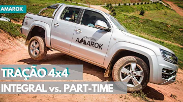 Como usar a tração 4x4 da Amarok?