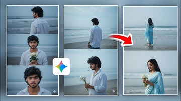 Trending Instagram Beach Photo Editing | Gemini Beach Photo Editing Prompts | Gemini Photo Editing