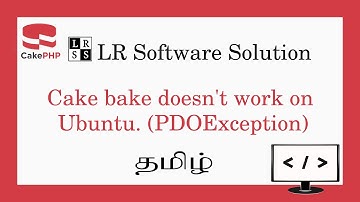 CakePhp : Cake bake doesn