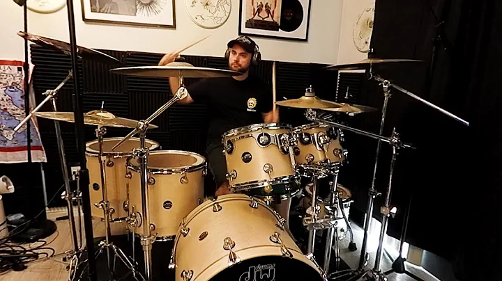 Unboxing and Setting Up NEW Drum Kit DW Performance Series Natural Satin Oil #dwdrums #dw