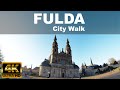 FULDA CITY WALKING TOUR  | ☀️ | 🇩🇪 | GERMANY | | 4K UHD