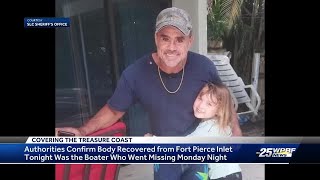 Body recovered from Fort Pierce Inlet identified as missing boater