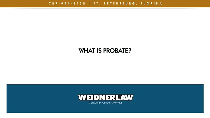 What is probate?
