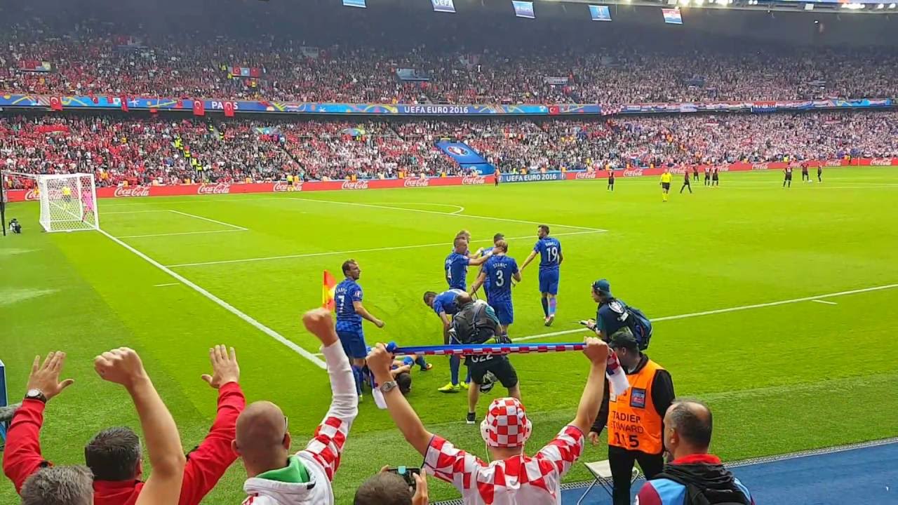 Luka Modric Goal Croatia Vs Turkey Euro 16 Fans Perspective Youtube