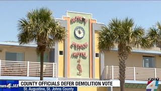 Will the Magic Beach Motel vanish? Decision up in the air after county defers demolition vote