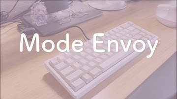 Mode Envoy Mechanical Keyboard Build | Gateron Oil King Switches & Osume Keycaps Typing Sounds