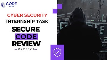 Secure Code Review Project | CodeAlpha Internship Task | Complete Task Demonstration #CodeAlpha
