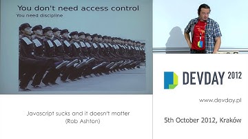 Rob Ashton - "Javascript sucks and it doesn