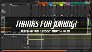 Making Cyberpunk 2077-styled music templates for Ableton Live