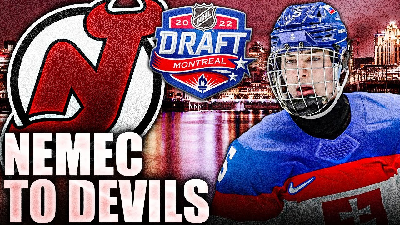 Devils Select Simon Nemec Second-Overall at NHL Draft - Jersey Sporting News