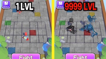 MAX LEVEL in Juan Cat Monster Merge Game