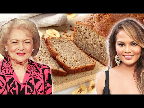 Which Celebrity Makes The Best Banana Bread? • Celebrity Recipe Royale