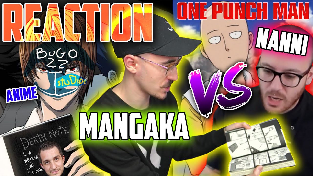 Mangaka Vs Nanni Deathnote è una M.. e One PunchMan è ridicolo