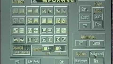 Adorage 2.0 AGA - Professional Video Effects (Amiga Training Video)