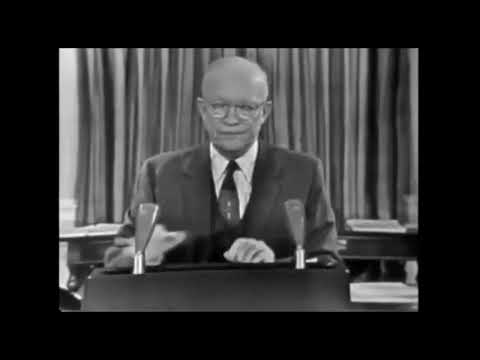 Video: Başkan Eisenhower'ın veda konuşmasının ana noktası neydi?