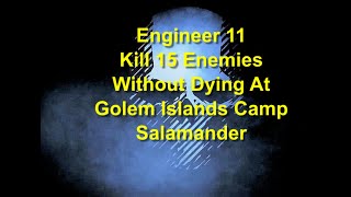 Ghost Recon Breakpoint : Engineer Rank 11 : 15 Kills Without Dying At Golem Islands Camp Salamander