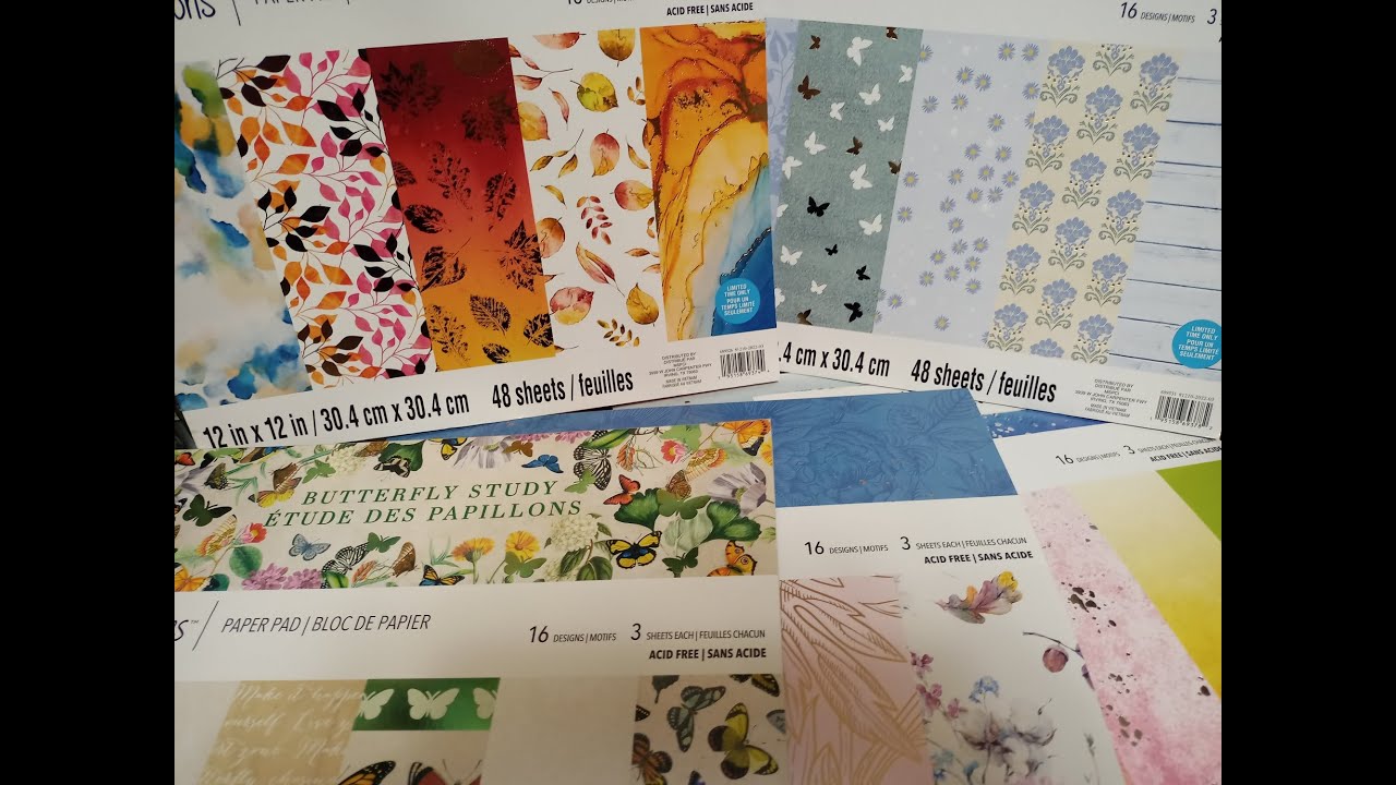 Paper Pads| Michael's Recollections Pads| Flip Through| Paper| Junk Journal Supplies| Michael's Haul