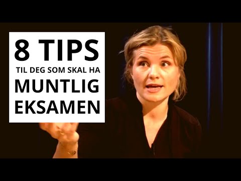 Video: Hva Skal Jeg Ha På Til Eksamen