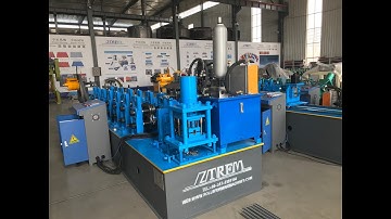 CE certificate Pipe joint grouting bolt roll forming machine for Turkish customer