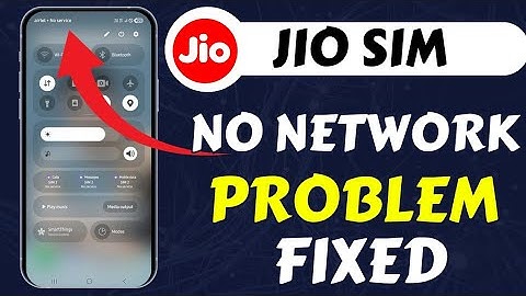 Jio sim No Network Problem Solution || Jio Sim No Network Problem | Jio No Internet Problem Today 