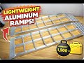 DIY Aluminum Shed Ramps – Lightweight & Built to Last